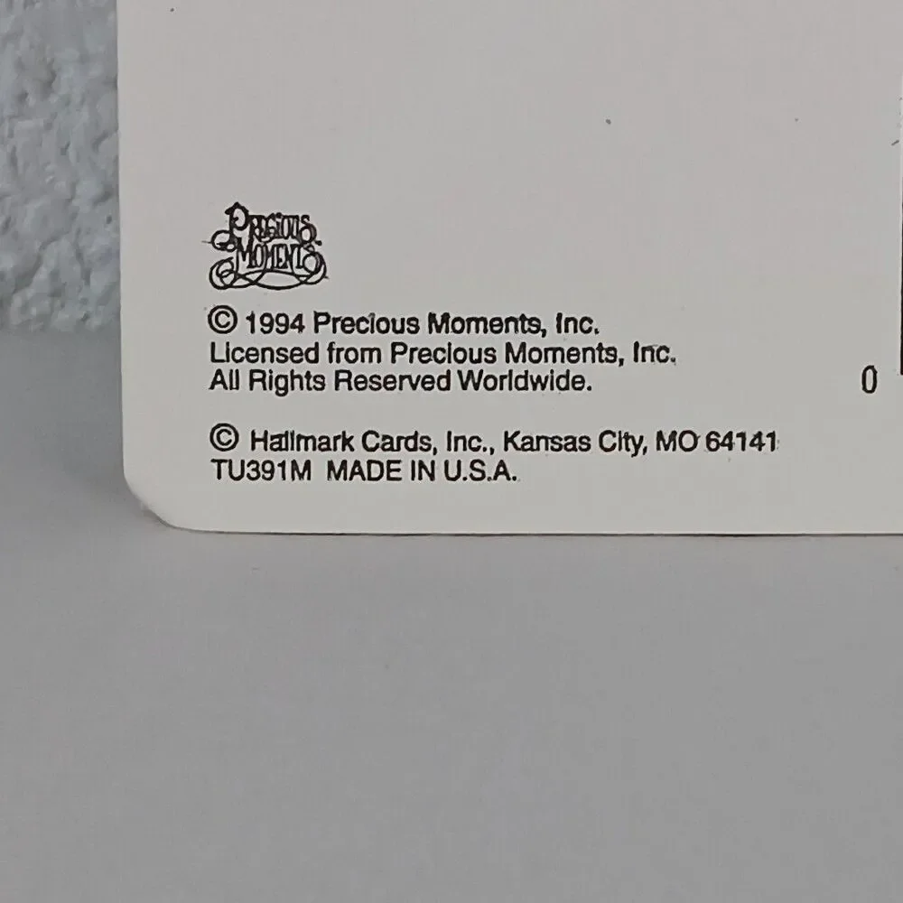 Hallmark Precious Moments Thank You Notes New Unused Opened Package Blank Inside
